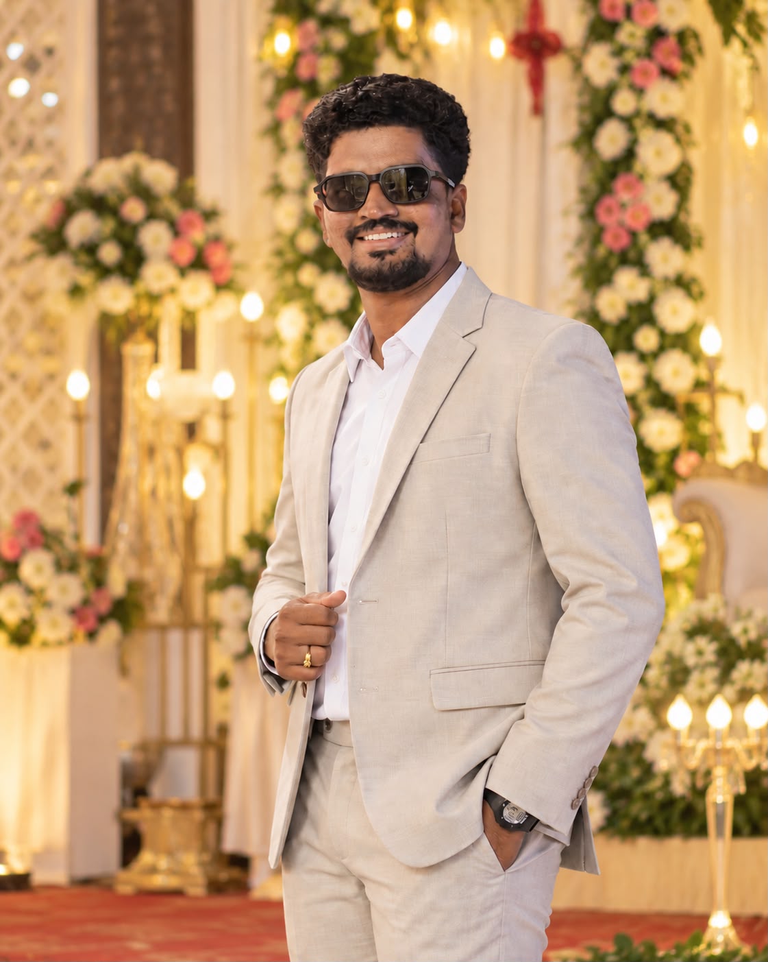 Pasupathi BE, owner of Dinakaran Interiors